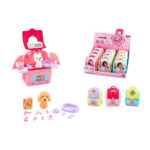 Ζωάκι Σε Βαλιτσάκι Με Αξεσουάρ 12άδα 3 Σχέδια