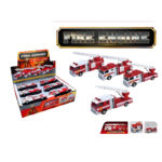 Πυροσβεστικό Όχημα Με Φώς Και Ήχο Pullback 12άδα 2 Σχέδια