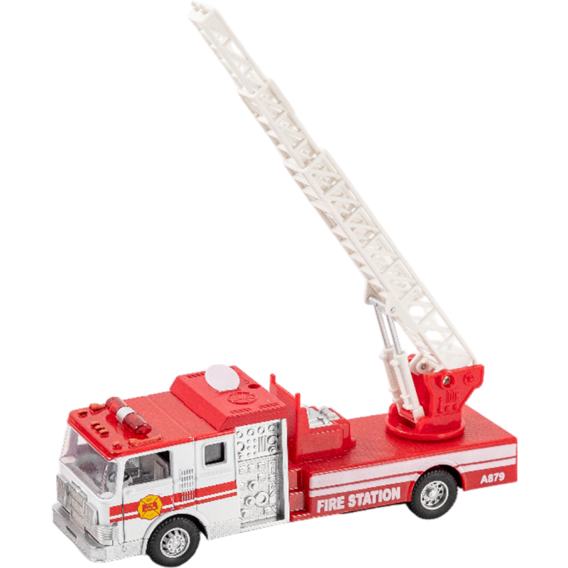 Πυροσβεστικό Όχημα Με Φώς Και Ήχο Pullback 12άδα 2 Σχέδια