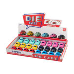 Ρετρό Μικρό Όχημα Pullback 5 εκ. 24άδα 6 Χρώματα