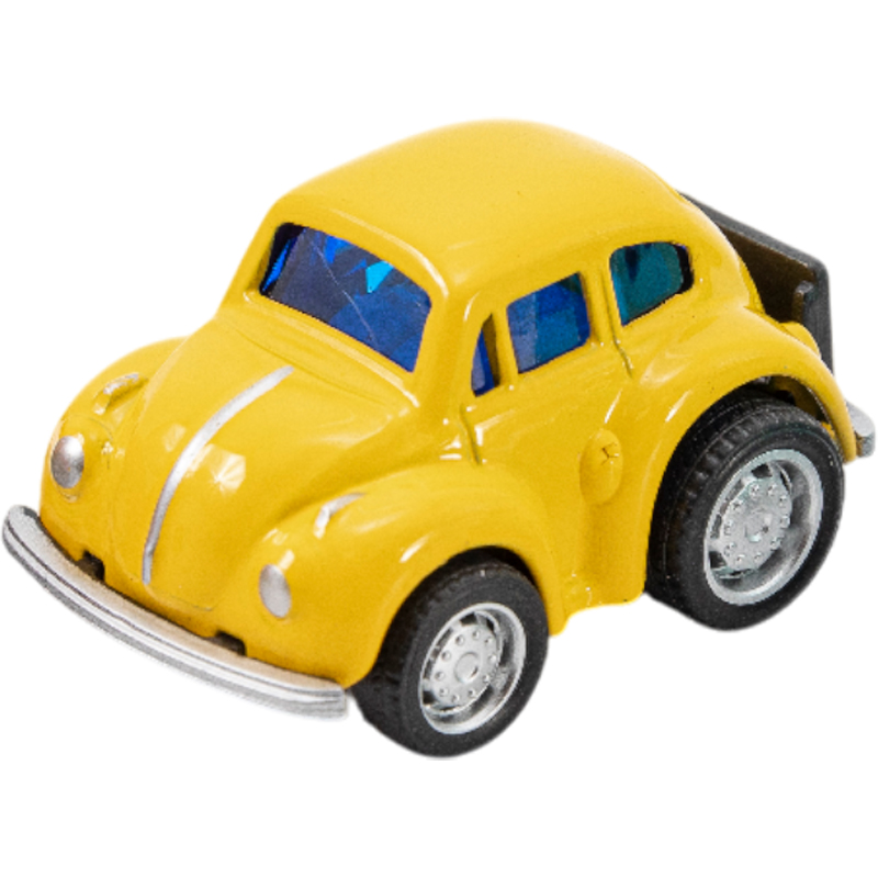 Ρετρό Μικρό Όχημα Pullback 5 εκ. 24άδα 6 Χρώματα