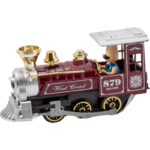 Μηχανή Τρένου Με Φώς Και Ήχο Pullback 16 εκ. 12άδα 4 Χρώματα