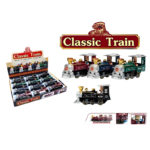 Μηχανή Τρένου Με Φώς Και Ήχο Pullback 16 εκ. 12άδα 4 Χρώματα