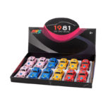 Αυτοκίνητο Ρετρό Pullback Ανοίγουν Πόρτες 15 εκ. 12άδα 4 Χρώματα