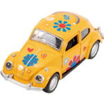 Αυτοκίνητο Ρετρό Pullback Ανοίγουν Πόρτες 15 εκ. 12άδα 4 Χρώματα