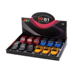 Τζιπάκι Μονόχρωμο Pullback Ανοίγουν Πόρτες 12 εκ. 12άδα 4 Χρώματα