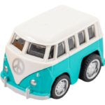 Ρετρό Μικρό Όχημα Πούλμαν Pullback 5 εκ. 12άδα 4 Σχέδια