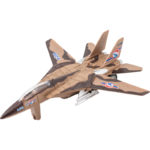 Πολεμικό Αεροπλάνο Σκούρο Pullback Φώτα Ήχοι 18 εκ. 6άδα 3 Σχέδια