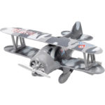 Αεροπλάνο Ρετρό Pullback Περιστροφή Έλικα 16 εκ. 6άδα 6 Σχέδια