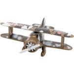 Αεροπλάνο Ρετρό Pullback Περιστροφή Έλικα 16 εκ. 6άδα 6 Σχέδια