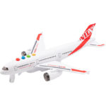 Αεροπλάνο Επιβατικό Φρίξιον Φώτα Ηχοι 20 εκ. 6άδα 2 Σχέδια