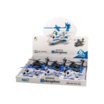 Ελικόπτερο Αστυνομικό Φρίξιον Φώτα Ήχοι Περιστροφή Έλικα 19εκ. 6άδα 2 Σχέδια