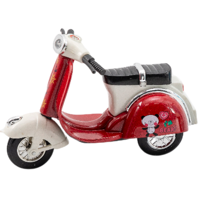 Βέσπα Μεταλλική Pullback 11 εκ. 12άδα 6 Χρώματα