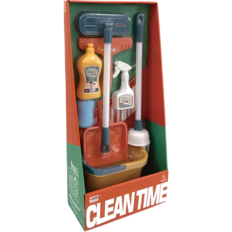 Σετ Καθαριότητας Με Πολλά Αξεσουάρ
