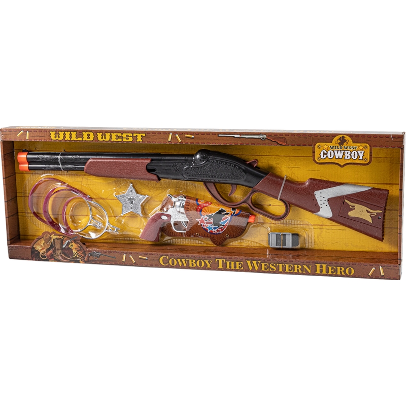 Τουφέκι Της Άγριας Δύσης Με Φώτα Και Ηχους 60 εκ.