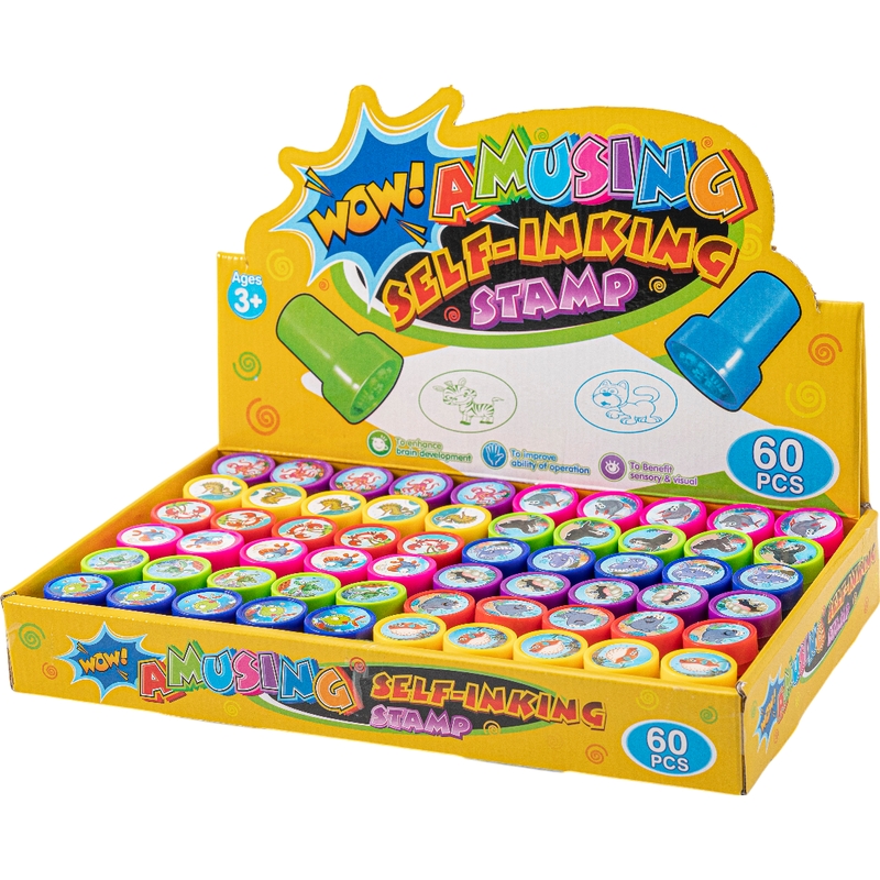 Σφραγιδούλες Με Ζωάκια 60άδα