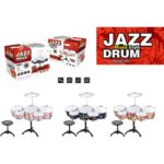 5 Τύμπανα Με Ζωηρά Σχέδια Και Έντονα Χρώματα 70,00 Εκ.