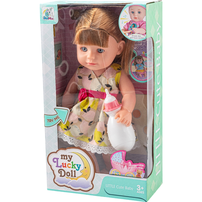 Κούκλα Που Πίνει Νερό Έχει Ήχους Και Κατουράει 34 εκ.