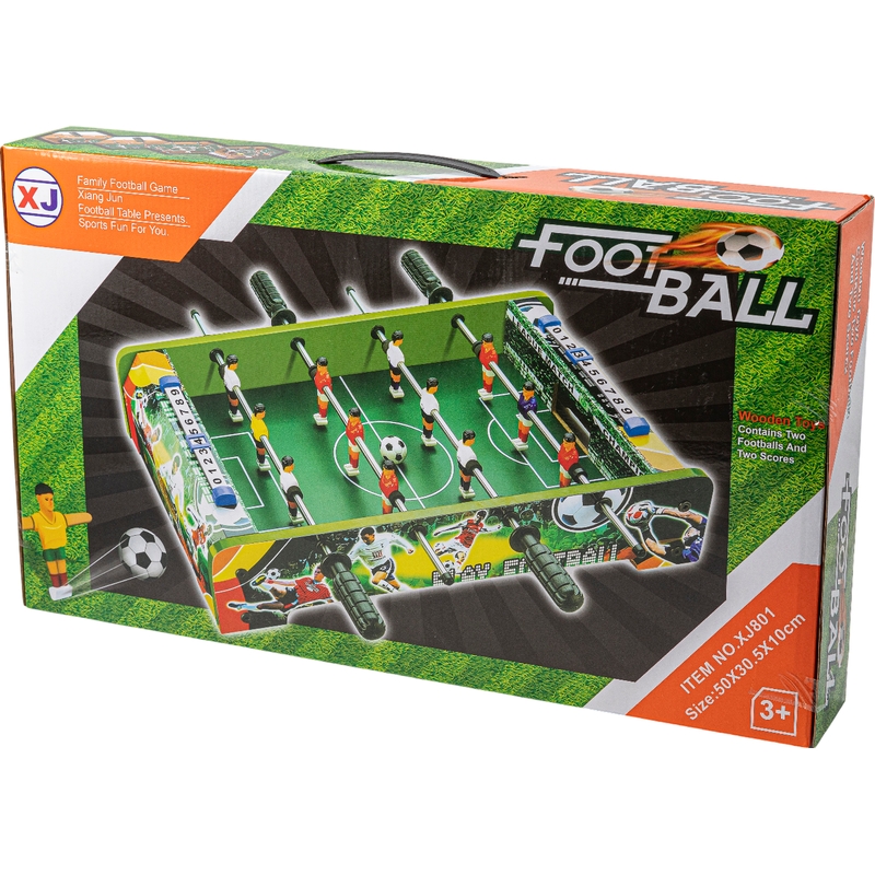 Επιτραπέζιο Ποδοσφαιράκι Ξύλινο 52 X 30 εκ.