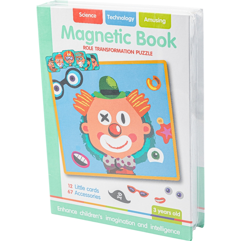 Μαγνητικό Βιβλίο Μεταμόρφωση Χαρακτήρων