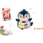 Χαριτωμένο Πιγκουινάκι Με Μεγάλα Μάτια Και Χρωματιστά Πλήκτρα