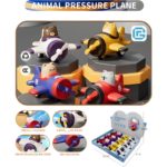 Πάτα Με Και Φεύγω Αεροπλάνο Με Ζώα 12 εκ. 4σχ. 12άδα