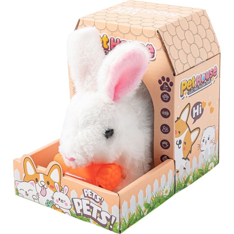 Κουνελάκι Με Κίνηση Μπαταρίας 17 εκ.