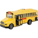 Σχολικό Λεωφορείο Με Τριβή Φώτα Και Ήχους 28 εκ.