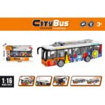 Αστικό Λεωφορείο Με Τριβή Φώτα Και Ήχους 29 εκ.