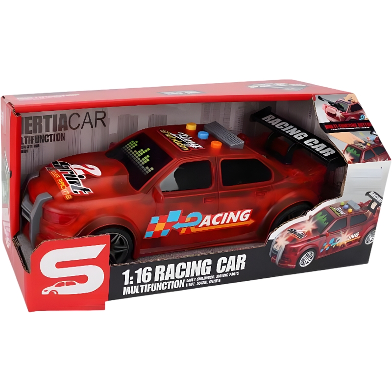 Αυτοκίνητο Αγώνων Τριβής Με Ήχους Και Φώτα 27 εκ.