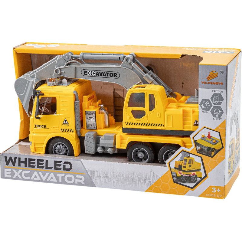 Εκσκαφέας Τριβής Με Ήχους Και Φώτα 34 εκ.