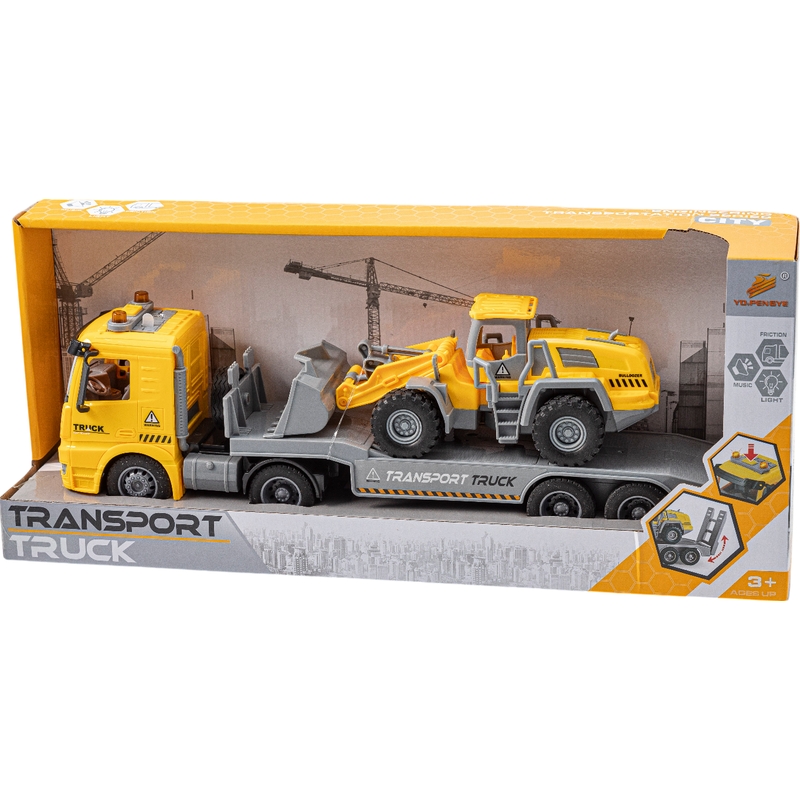 Νταλίκα Τριβής Με Εκσκαφέα Ηχους Και Φώτα 48 εκ.