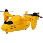 Μαχητικό Αεροπλάνο Με Έλικες Τριβής Φώτα Και Ήχους 30 εκ.