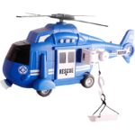 Αστυνομικό Ελικόπτερο Τριβής Με Φώτα Και Ηχους 31 εκ.