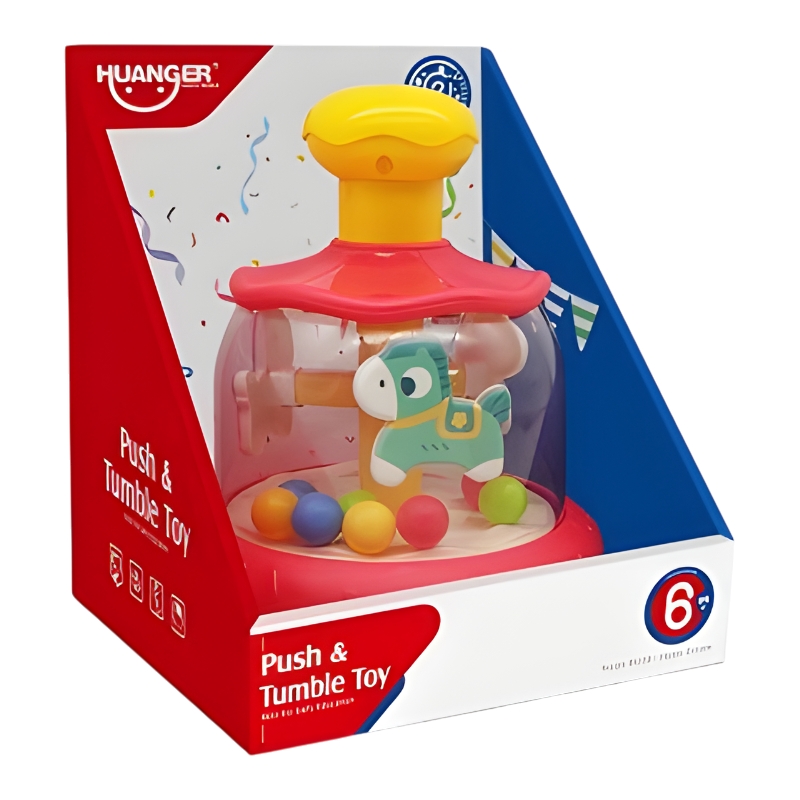 Μουσικό Παιχνίδι Με Χρωματιστές Μπίλιες Που Κινούνται 15,50 εκ. 2 Χρώματα