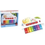 Μπεμπέ Ηλεκτρονικό Πιάνο 2 Σε 1 Με Ηχους Και Φώτα