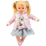 Η Κουκλίτσα μου V2 46εκ μιλάει Ελληνικά 4 φράσεις, γαζωμένα μαλλιά, γαζωμένα ρούχα