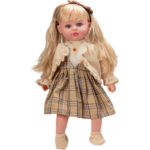 Η Κουκλίτσα μου V2 46εκ μιλάει Ελληνικά 4 φράσεις, γαζωμένα μαλλιά, γαζωμένα ρούχα