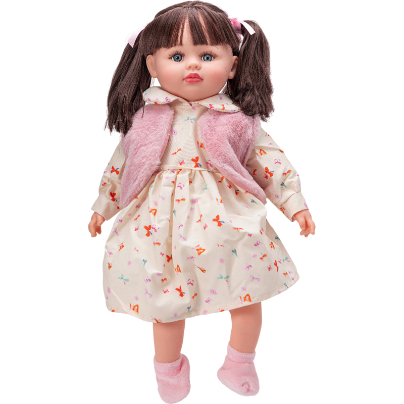 Η Κουκλίτσα μου V2 46εκ μιλάει Ελληνικά 4 φράσεις, γαζωμένα μαλλιά, γαζωμένα ρούχα