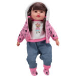 Η Κουκλίτσα μου V2 46εκ μιλάει Ελληνικά 4 φράσεις, γαζωμένα μαλλιά, γαζωμένα ρούχα