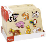 Ξύλινο πάζλ 7-8 εικόνες 31,5Χ18,5εκ 7άδα