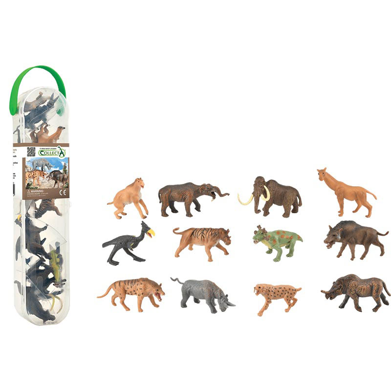 CollectA Κασετίνα με μίνι προϊστορικά ζώα - 1
