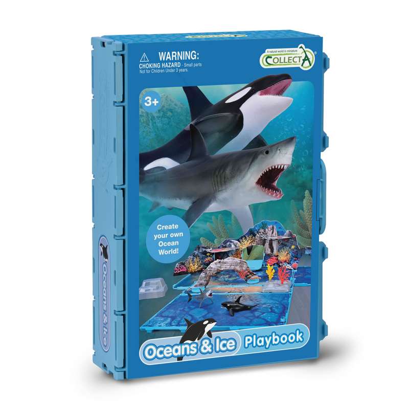 Βιβλίο Παιχνιδιού Με Θαλάσσια Και Πολικά Ζώα