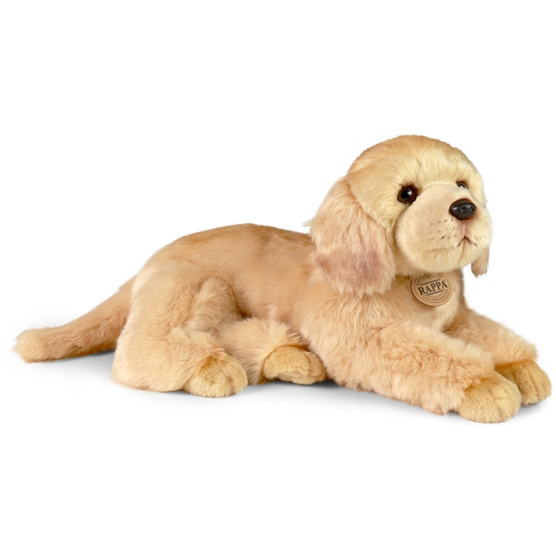 Rappa Λούτρινος Σκύλος Golden Retriever Ξαπλωτός 32 εκ. Eco-Friendly (183254)