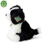 Rappa Λούτρινος Σκύλος Μπόρντερ Κόλεϊ  30 εκ. Καθιστός Eco-Friendly (198944)