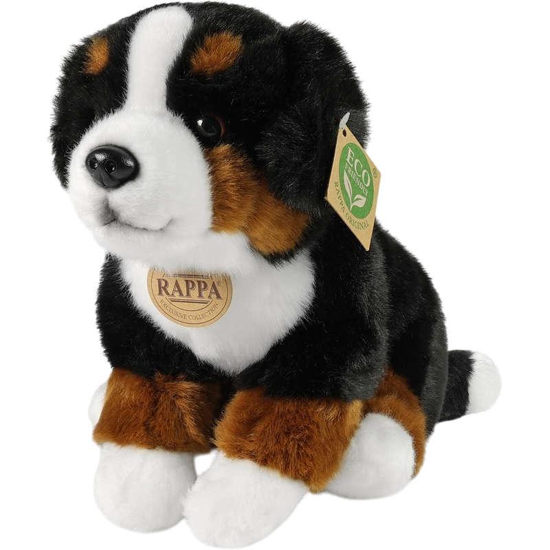 Rappa Λούτρινος Σκύλος Bernese Mountain Καθιστός 25 εκ. Eco-Friendly (200845)