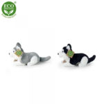 Rappa Λούτρινος Σκύλος Husky 17 εκ. Eco-Friendly 2 Χρώματα (201675)