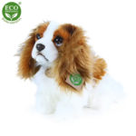Rappa Λούτρινος Σκύλος King Charles Spaniel Καθιστό 25 εκ. Eco-Friendly (203044)
