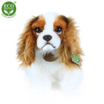 Rappa Λούτρινος Σκύλος King Charles Spaniel Καθιστό 25 εκ. Eco-Friendly (203044)