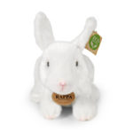 Rappa Λούτρινο Κουνέλι Ασπρο 23 εκ. Eco-Friendly (203662)
